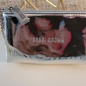 Bobbi Brown silver clutch